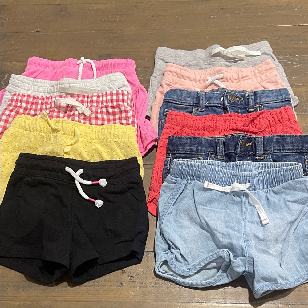 11 3T Colorful Shorts Set